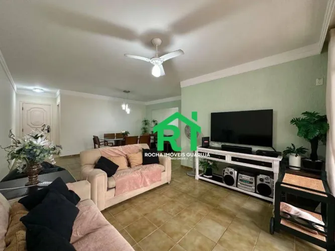 Apartamento beira mar com 3 quartos (1 suíte), 2 vagas, lazer à venda em Pitangueiras, Gua