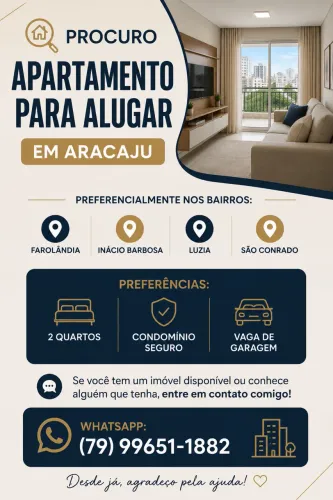 Procuro para alugar.