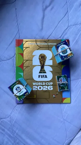 Álbum Dourado 2026 Completo Com Todas as Figurinhas
