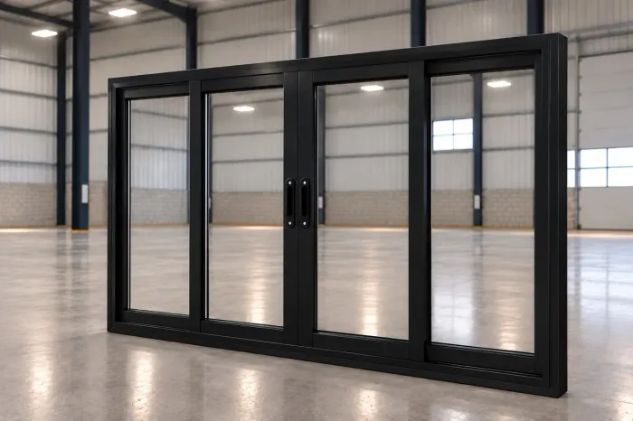 JANELA 1,00 X 1,50 PRETA - LINHA 25 PREMIUM