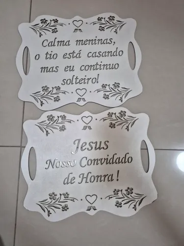 Placas de casamento!!