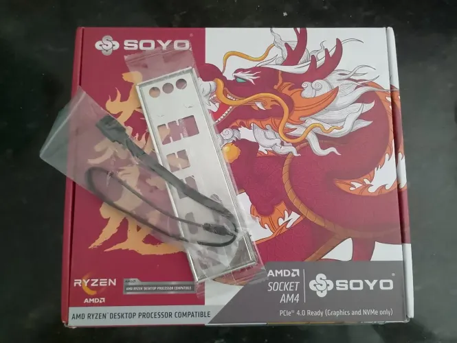 Placa-mãe SOYO AMD B550M DDR4*