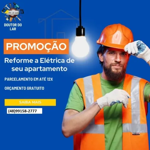 Eletricista reforma e reparos orçamento grátis  