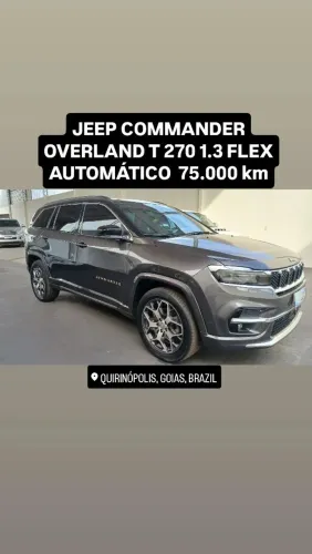 Jeep Commander Overland T270 1.3 TB Flex AUT 2022