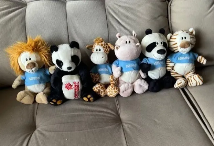 Pelúcias originais