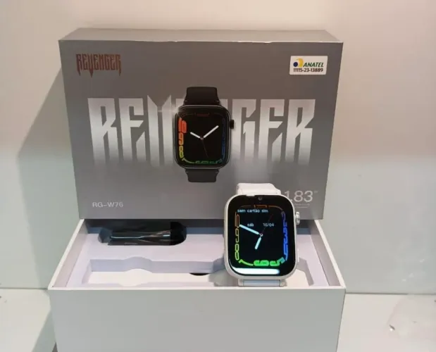 Relógio Inteligente Smartwatch Revenger RG-W76 - Novo