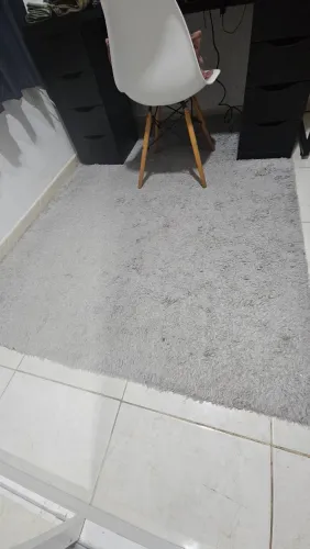 Tapete felpudo cinza 2,00x1,50m