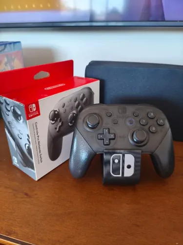 Controle Nintendo switch pro (Novo)