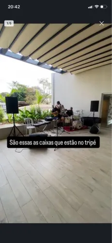 Caixas de som ( completo para show completo)