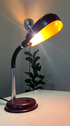 Luminária de mesa década 70/80