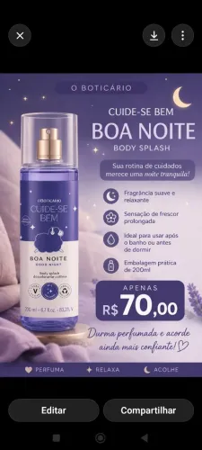 Vendo Body Splash 