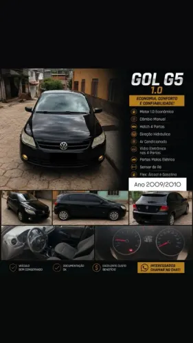 Volkswagen Gol Geração V 1.0 8V MI Total Flex Mec. 4P 2010