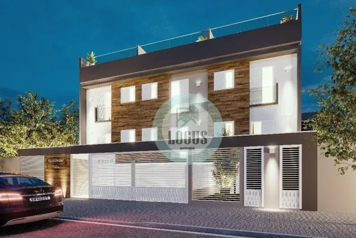 Apartamento com 2 dormitórios à venda, 43 m² a partir de R$ 359.000 - Vila Eldízia - Santo