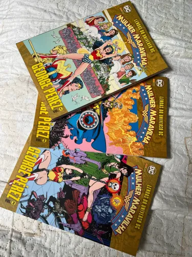 MULHER MARAVILHA - LENDAS DO UNIVERSO DC VOL. 1 A 3