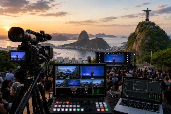 Transmissão Ao Vivo Rio de Janeiro - Live no Youtube de Eventos no RJ