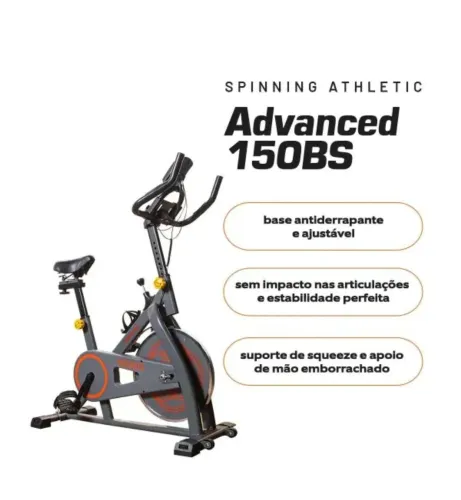 Bicicleta ergométrica spinning Athletic