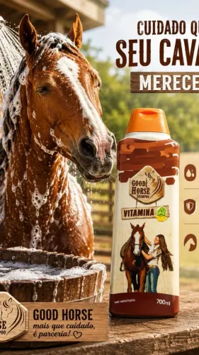 Shampoo para cavalo