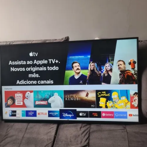 TV SMART 50 Samsung 4K Wi-Fi Borda Fina Sistema Rapido - Impecavel - Entrego