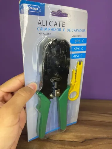 Alicate Crimpador e Decapador KP-AL001 Knup