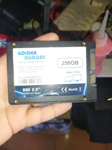 HD SSD 256gb golden memory disco rígido PC sata