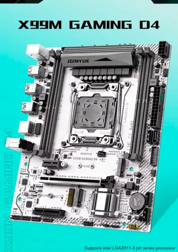 Placa Mãe X99M GAMING D4 ARGB JGINYUE