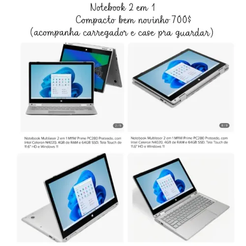 Notebook / netbook tablet 