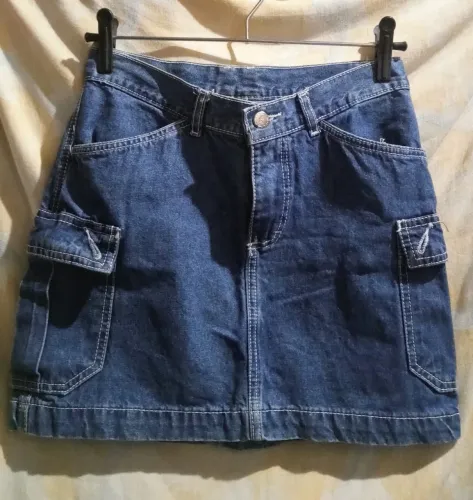 SAIA CURTA N°38 (BIVIC -VICUNHA) JEANS