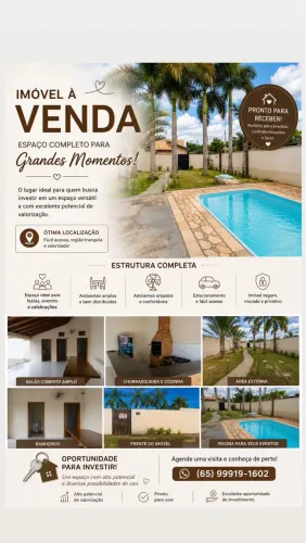 Espaço para Eventos / Área de Lazer à Venda