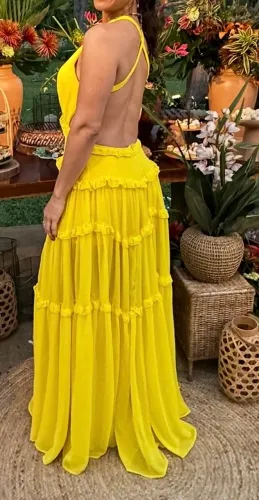 Vestido Agilita Amarelo 