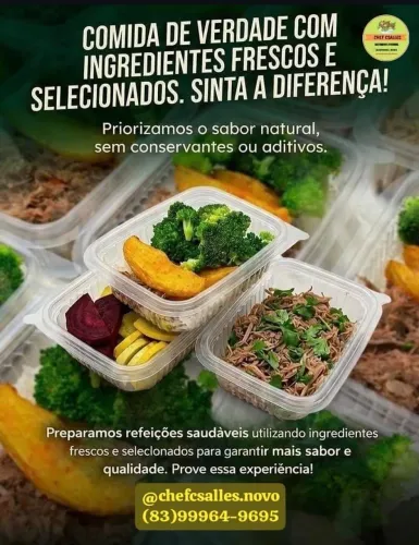 Marmitas congeladas para semana