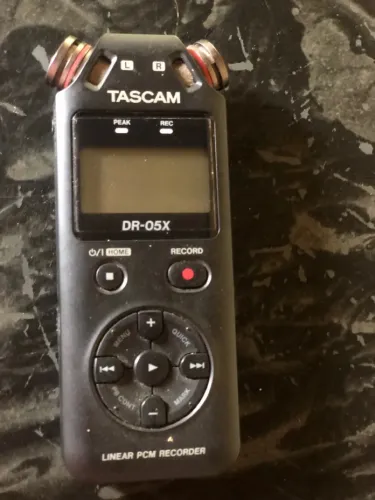Gravador Tascam dr05