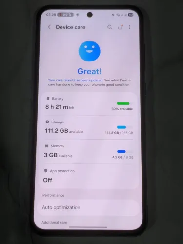 Samsung Galaxy A55 5G - 256GB / 8GB RAM - Azul Escuro