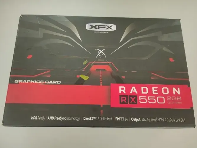 Placa de vídeo Radeon RX 550