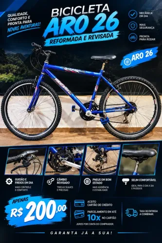 Bicicleta aro 26