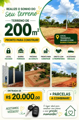 Terreno plano em Sorocaba