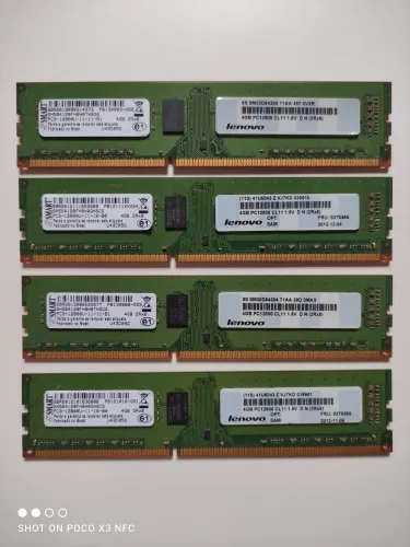 Memoria Ram DDR3 Smart 4GB 1600mhz total 16GB