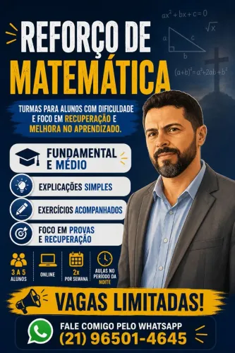 Aulas de matemática 