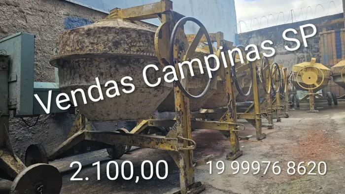 Betoneiras com motor 400l