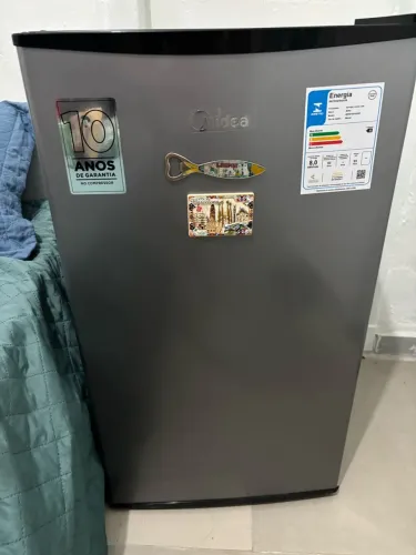 Frigobar Midea 93L Inverter Bivolt Inox - Apenas 2 meses de uso!