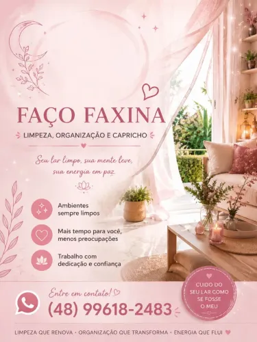 Faço faxina