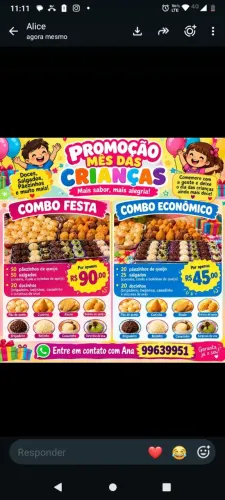 Combos. Para festas