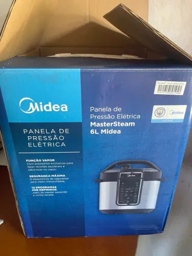 Panela de pressão eletrônica 6L - MIDEA 