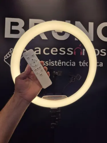 Ring light iluminação 18 polegadas profissional