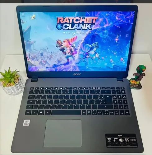 notebook Acer i3 de 10 geração -8giga de memória ddr4 -ssd 240