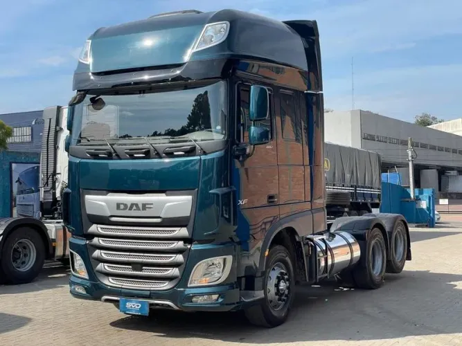 DAF XF 480 6X2 2023 TETO ALTO - 242 MIL KM - DEFLETOR DE AR - FROTA SVD