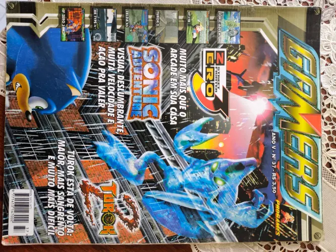 Revistas Antigas de vídeo Game