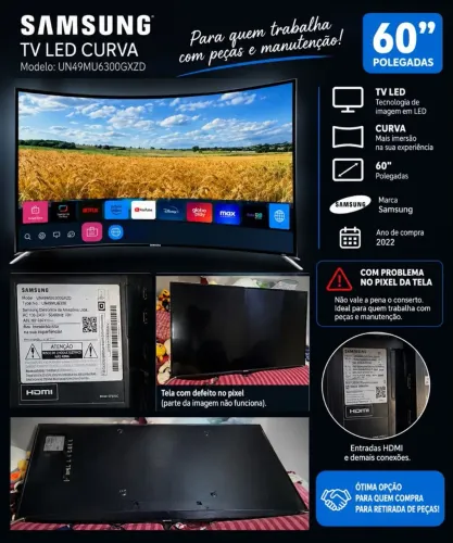 Tv Led Curva Samsung