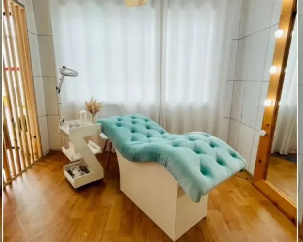 Maca Ergonômica Premium em Veludo - Impecável - Até 180kg