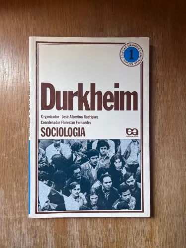 Livro Durkheim - Sociologia