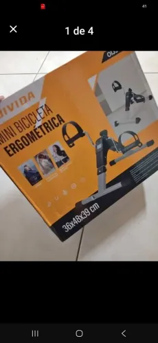 Mini bicicleta ergometrica zap * 